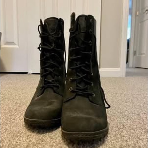 Timberland Women's Black Heeled Boots - Picture 2 of 3